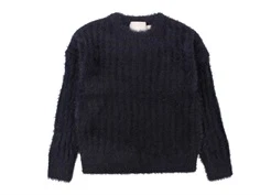 Creamie pullover fluffy black